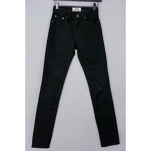 Acne studios needle Lacey black jeans